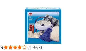 Il mulinetto Prym Maxi, con i suoi accessori, permette di creare facilmente capi in lana.