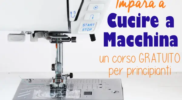 Impara a cucire a macchina con questo corso gratuito per principianti. La macchina da cucire è pronta per iniziare!