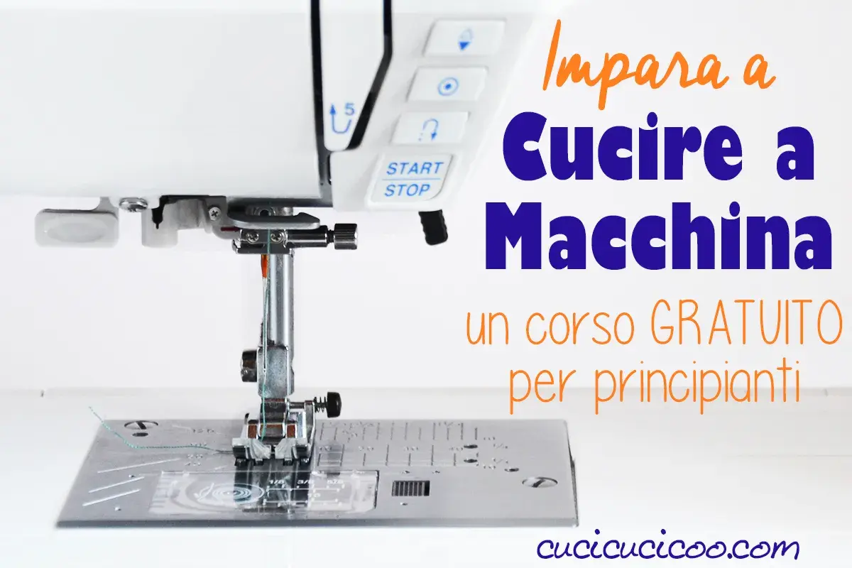 Impara a cucire a macchina con questo corso gratuito per principianti. La macchina da cucire è pronta per iniziare!