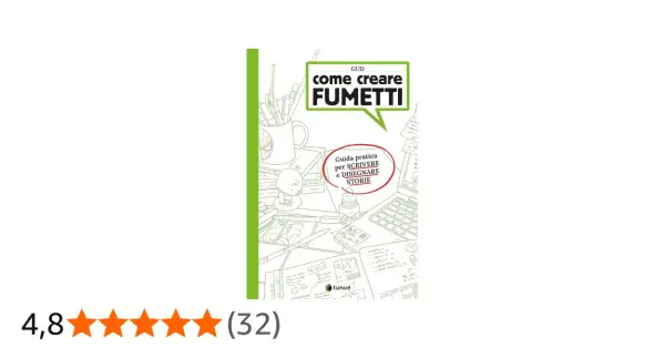Guida pratica su come fare un fumetto, con disegni di personaggi, idee e strumenti creativi.